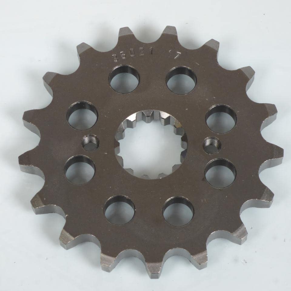 Piñón de salida de la caja de cambios Esjot para Moto Suzuki 750 GSX Inazuma 1998 a 2002 17 dientes 530 paso Nuevo a estrenar