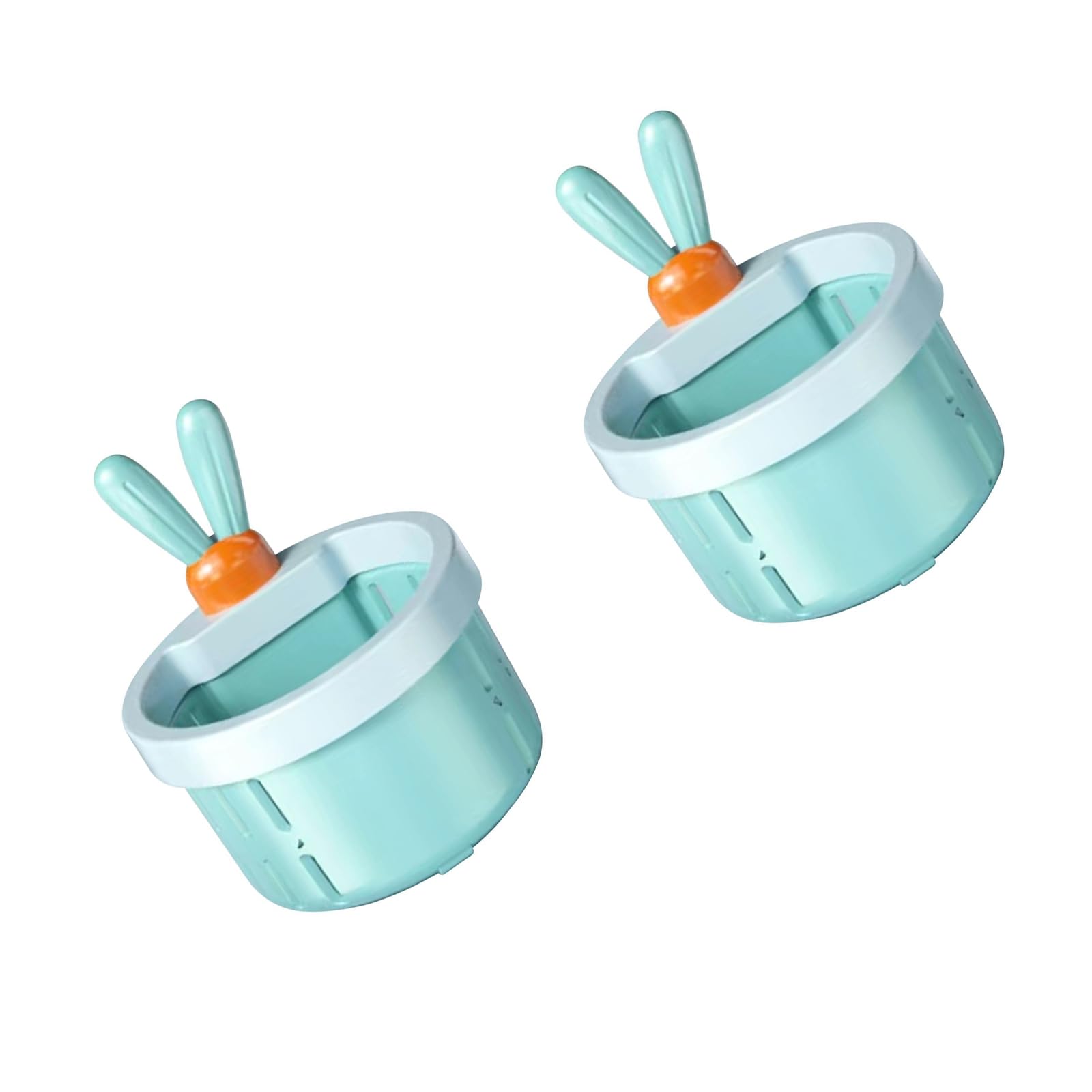 Jazuaiao Rabbits Ears Shaped Kitchen Waste Strainer Press Release Draining Basket Food Waste Catcher Sink Filter Enduring Sink Filter
