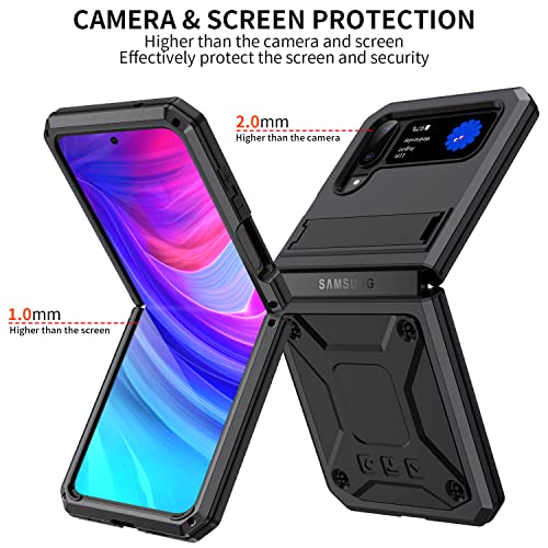 Lunivop ZJ3F For Zflip 3/ Zflip 4 5G Heavy Duty Metal Case thumb #3
