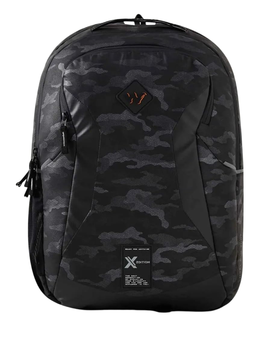 Wildcraft Spyder Laptop Backpack 30 L (Black Metallic) (B0CYLQVT35) Amazon Price History, Amazon Price Tracker