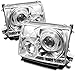Spyder Auto 5011954 LED Halo Projector Headlights Chrome/Clear
