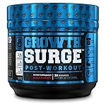 Growth Surge Post Workout Muscle Builder with Creatine, Betaine, L-Carnitine L-Tartrate – Daily Muscle Building & Recovery Supplement – 30 Servings, Black Cherry Flavor