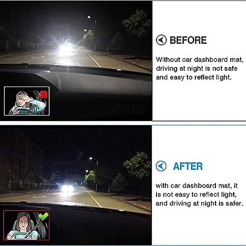 Tappetino Copri Cruscotto Auto, per Mitsubishi