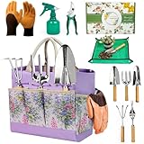 Les cadeaux ultimes pour le jardinage : Magnifiquement présenté, cet ensemble complet et robuste d'outils de jardin constitue un cadeau attentionné. C'est le kit parfait d'outils à main pour le jardinage pour les anniversaires, la fête des mères ou toute occasion pour les amateurs de plantes