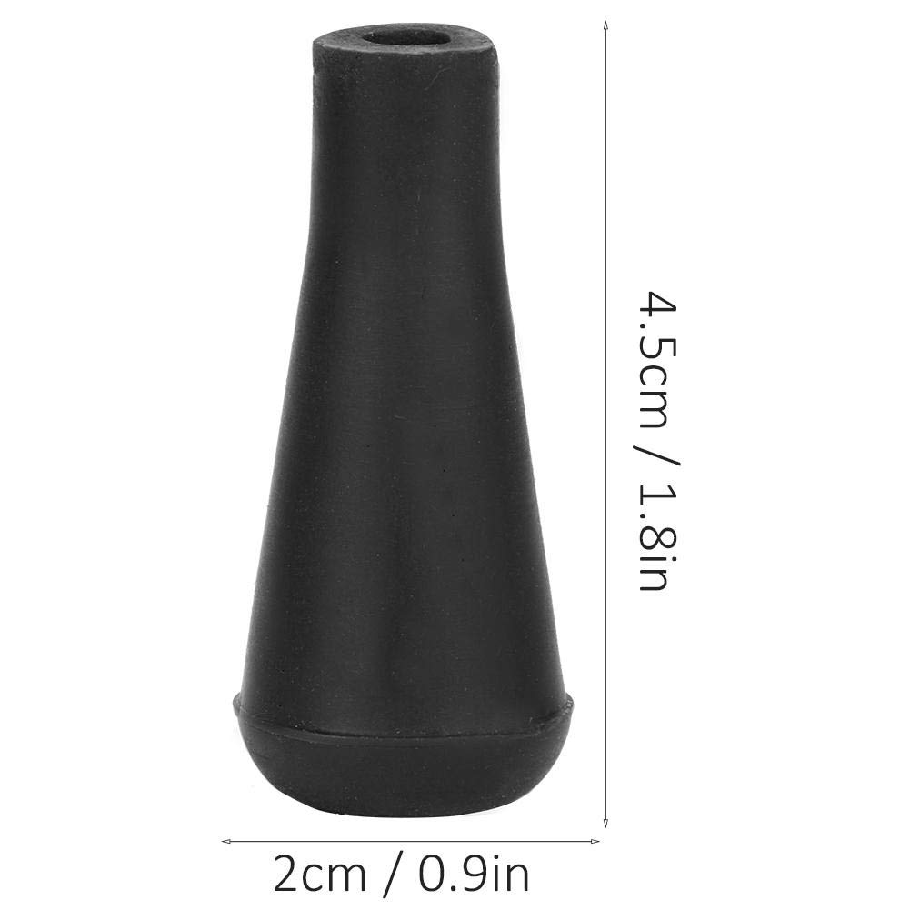 Broadhead de Remplacement Pointe de Flèche Tir à l'Arc Caoutchouc Souple 10PCS 8mm Noir