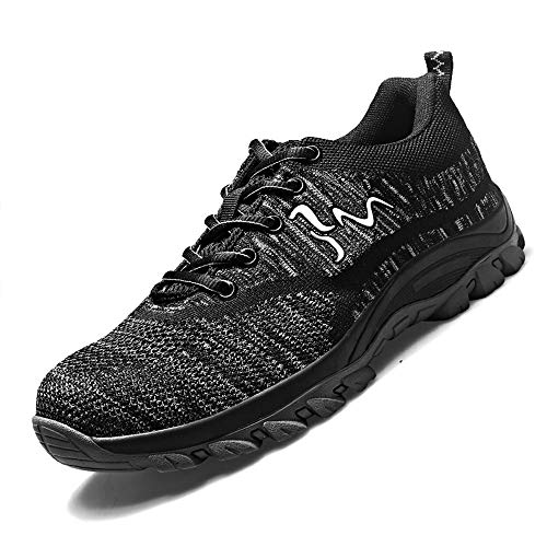 Scarpe Antinfortunistiche per Unisex Uomo Donna Traspiranti Sneaker