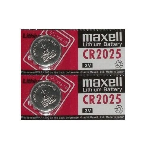 Tanco Impex - 2 batterie al litio Maxell Cr2025 2025 da 3 V per orologi
