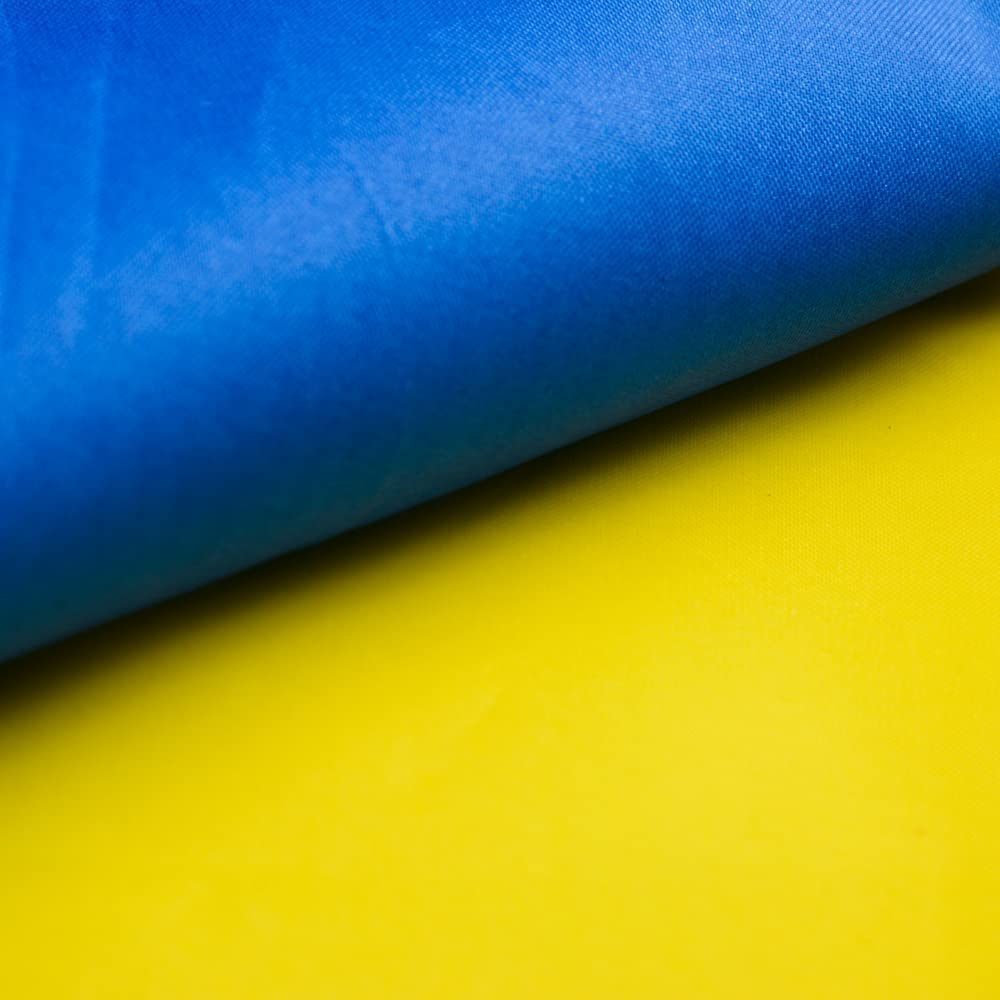 Bandiera Ucraina, bandiera bandiera di qualità Ucraina 90 x 150 cm con fascia di sollevamento rinforzata, bandiera in tessuto di poliestere - прапор України - Bandiere e gagliardetti (10 PZ)