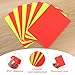 Quilax 10Pcs Professional Referee Cards, Red and Yellow Cards Soccer, Warning Penalty Card Judge Accessory for Sport Competition Training Ejection Delay Game