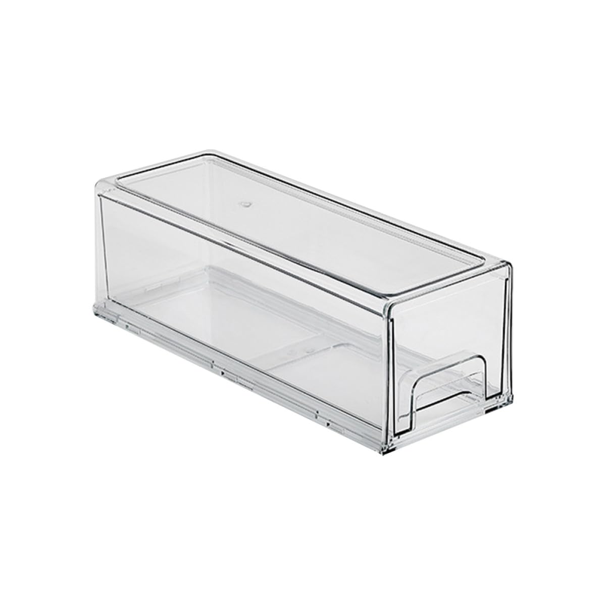 Ipetboom Caja Organizadora Fácil de Extraer de Gran Capacidad Pet para Frigorífico y Ahorra Espacio para Armarios y Refrigerador