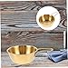 minkissy 2pcs Stainless Steel Shaving Bowl Ergonomic Handle Quick Lather Generation for Smooth Shaving Experience for Men Grooming and Beard Care