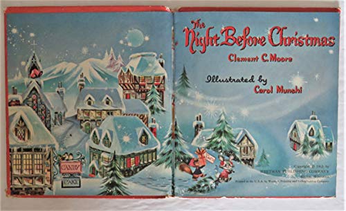 The Night Before Christmas ( Whitman Big Tell-a... B00418KR50 Book Cover