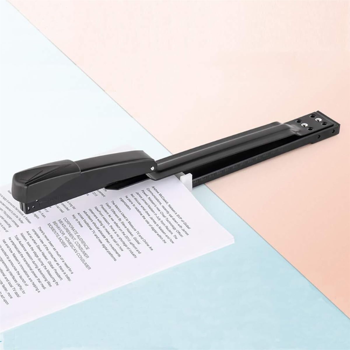 pinzatrice， Cucitrice manuale for ufficio, scrivania, a braccio lungo, for uso domestico, cucitrice for impieghi gravosi, macchina rilegatrice con punto centrale for e scuola