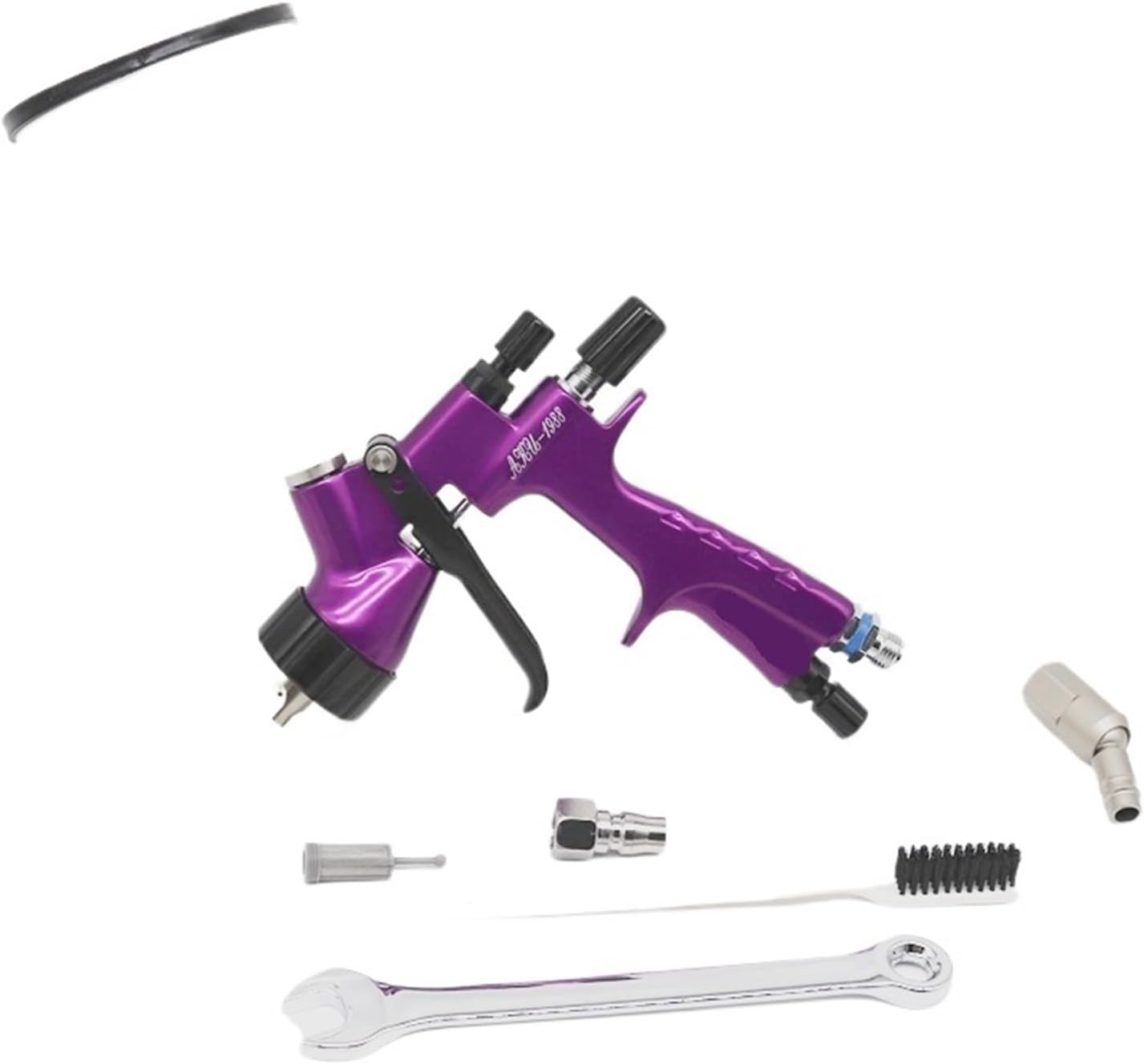 1.3mm Spray with 360 Swivel Air Hose Connector High Atomization Car Paint Air Tools Airbrush Car Painting(Other)