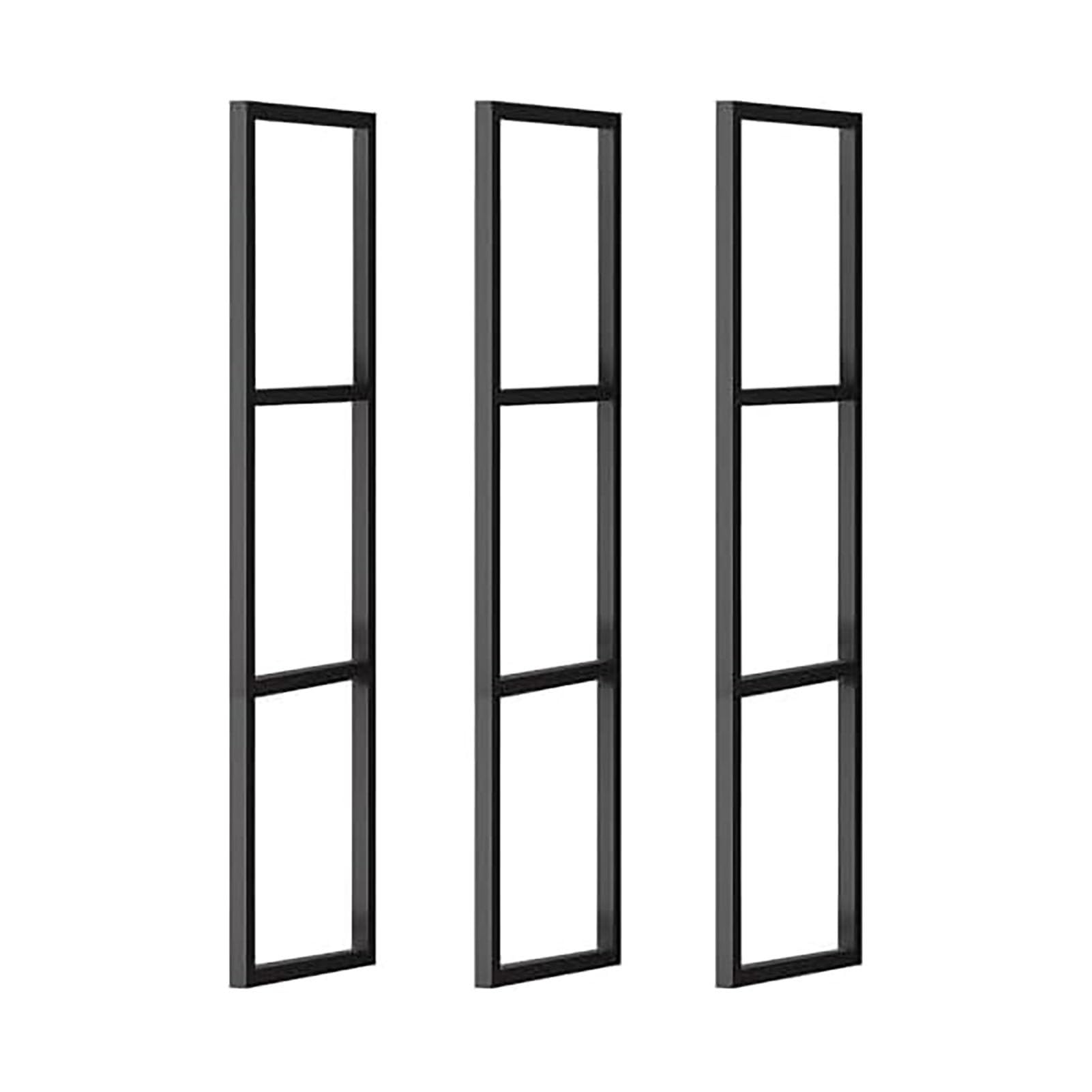 Support d'étagère de plafond 3 niveaux charge 45kg stockage aérien cuisine et bureau