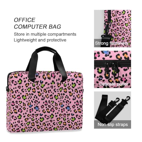 Funda para portátil 15.6 pulgadas color leopardo rosa miniatura 6