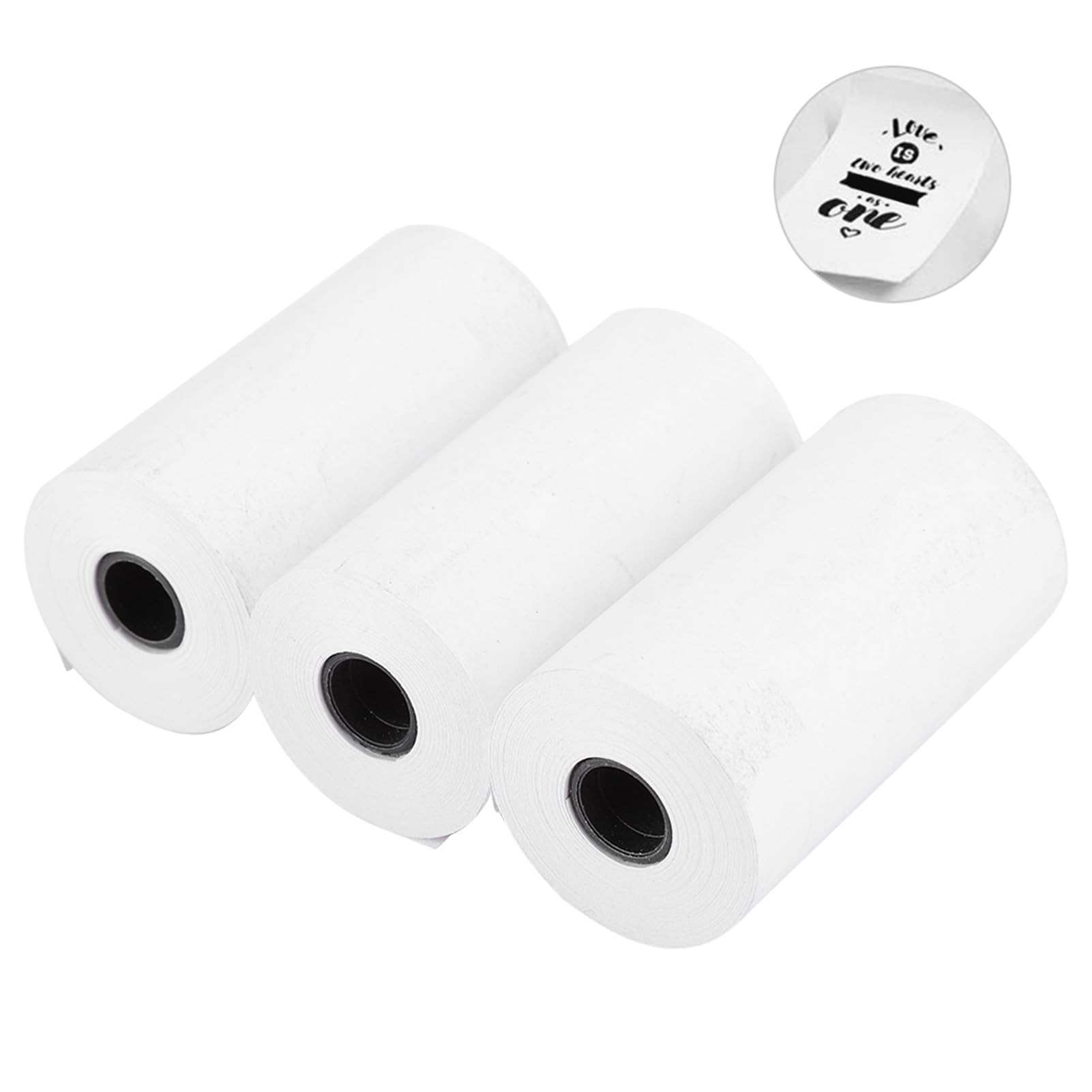 SUNGOOYUE Thermal Printer Paper, 3 Roll 57MM Waterproof Printing Machine Accessories for Peripage Printer - Image 2