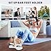Sit up Bar Foot Holder Heigh Adjustable, Portable Sit Up Exercise Equipment with 2 Strong Suction Cups, Ab Machine for Home Workout for Men and Women