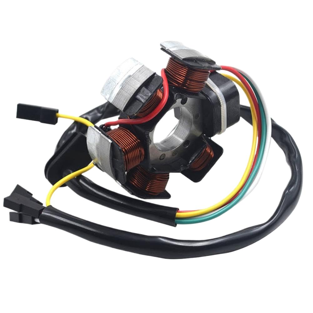 Bobine de Stator pour Générateur de Moto Compatible Avec RS50 RX50 MX50 TZR50 DT50R AM6 XP6 XP6S XR6 CH50 Racing