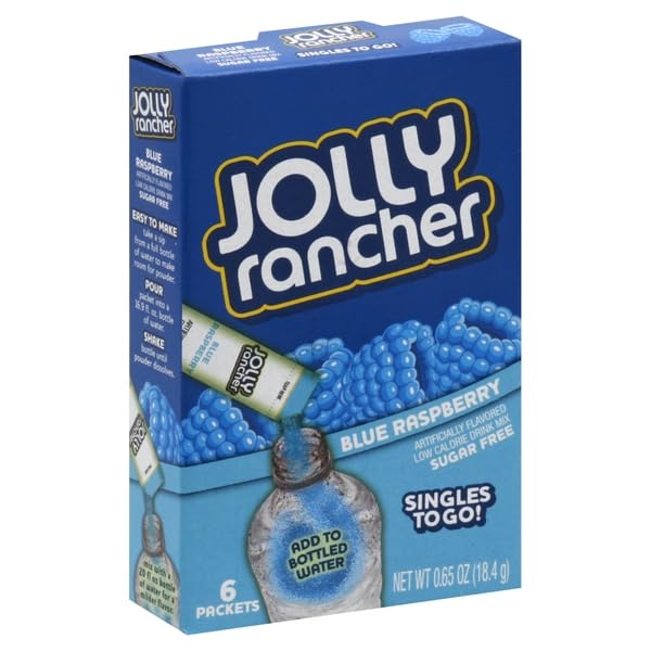 Jolly Rancher Rancher Singles To Go Water Drink Mix, Blue Raspberry 6 Sticks (18.4g)-image-19