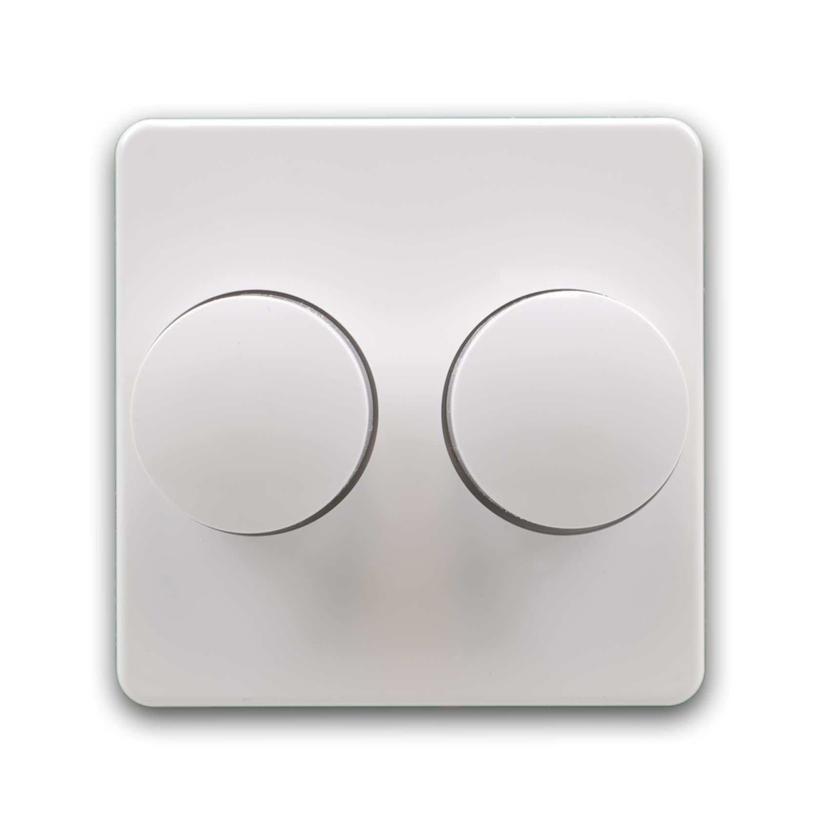 Copertura Per Dimmer Rotante OPUS® 55 - Colore Alluminio Argento Lucido - Manopola - 3
