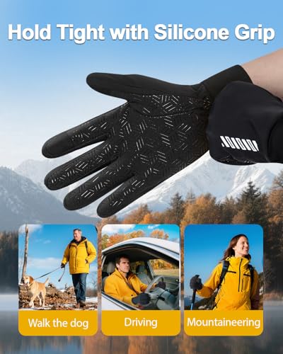 rigwarl gloves for coolampcold weather waterproof winter gloves for men women touch screen