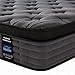 Inofia 12 inch Full Size Mattress, Hybrid Full Mattress with Gel Memory Foam & Pocket Springs, Less Motion Transfer, Back Pain Relief, Original Comfort, Black