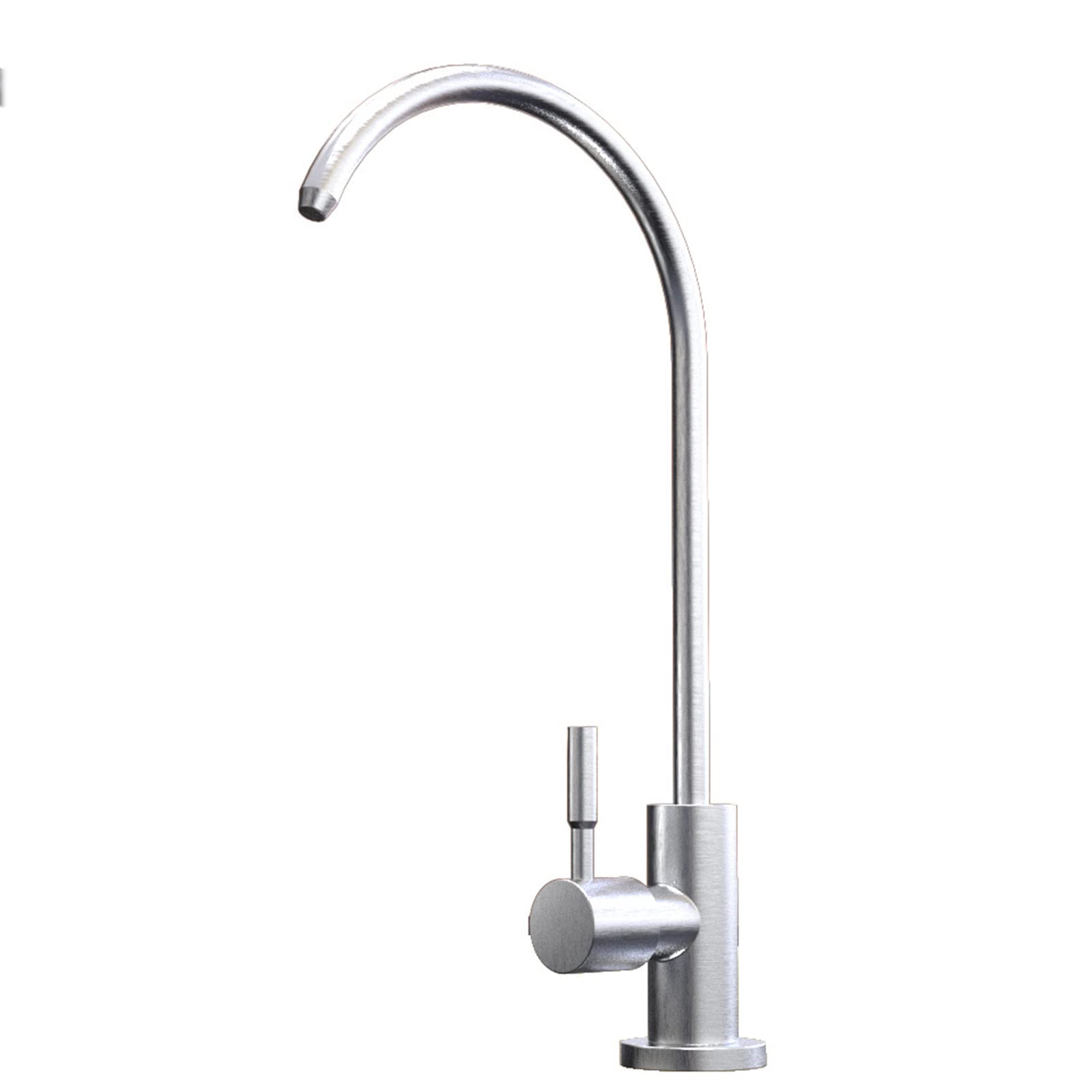 Robinet de filtre à eau purifiée cuisine col de cygne pour éliminer le chlore