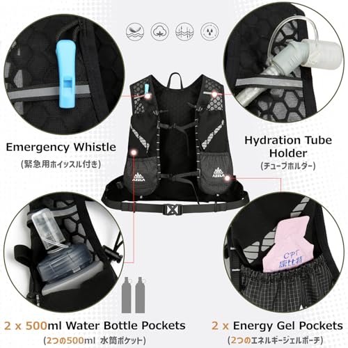 Mochila Deportiva de Hidratación 18L para Running miniatura 4