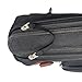 WUQIMUSC Trumpet Gig Bag, Durable and Lightweight Instrument Case, Oxford Cloth with Comfortable Shoulder Strap and Leather Gripped Handle, Easy to Carry,0.71kg