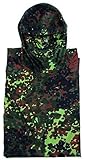 100% Poliamida MFH US Poncho, Rip Stop, Modular - Flecos Camuflaje