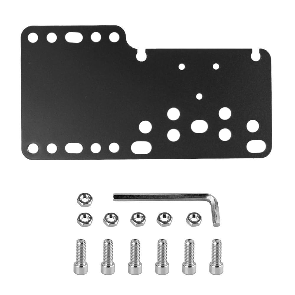Placa de freno de mano USB para PC para juegos de carreras Logtech G27 G25 G29 T500 T300 (Negro)