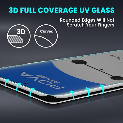 Image of FIRST MART Military-Grade Privacy Tempered Glass for Tecno Pova Slim - 9H Hardness, Edge to Edge, Bubble-Free, Anti-Spy, Anti Peeping [1 Pack]