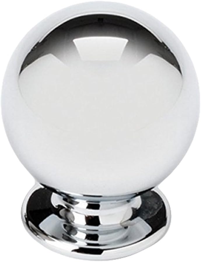 A1033-PC Transitional Knobs, 1-1/8, Polished Chrome