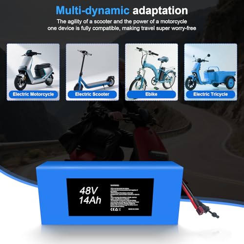 Batería de Litio 48V 14Ah para Bicicletas y Scooters miniatura 6