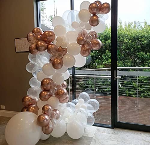 Clear Balloons 5 Inch 100 Pack, Jogams Mini Balloons Transparent Balloons For Baby Shower Birthday Wedding New Year Champagne Theme Party Decorations #TOP4