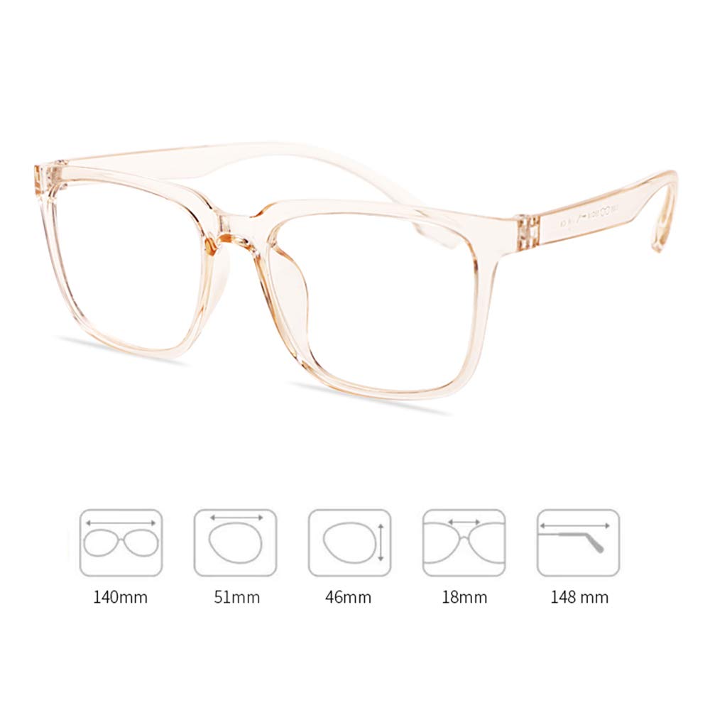 MANG Transición Al Aire Libre Gafas De Lectura Fotocromáticas De Gran Tamaño Cuadrado Marco Transparente Gafas De Aumento Multifocus Lectores De Computadora con Bloqueo De Luz Azul