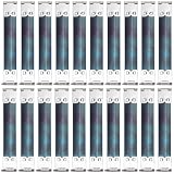 VILLCASE 20pcs Metal Internal Flex Frames Kiss Clasp, 3.5'' Purse Frame Coin Handbag Hinges Clip Bag Kiss Lock Purse Frame for DIY Craft Coin Purse Bag Sewing Making