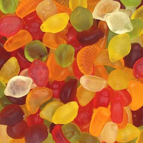 Sugar Free Fruit, Bears Gummy Jelly suitable for Diabetics Retro Sweet Shop Traditional Old Fashioned (100g, Fruit Gummy)