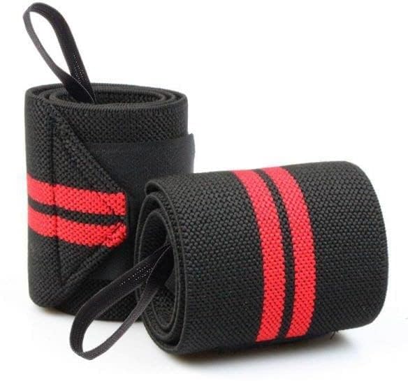 SUVIKSHA Premium Black Wrist Wraps/Strap with Thumb Support Loop Bands for Workout and Velcro Straps| Wrist Band for Gym Workout | Sports Accessories | Gym Equipment (Pair of 1)-image-38