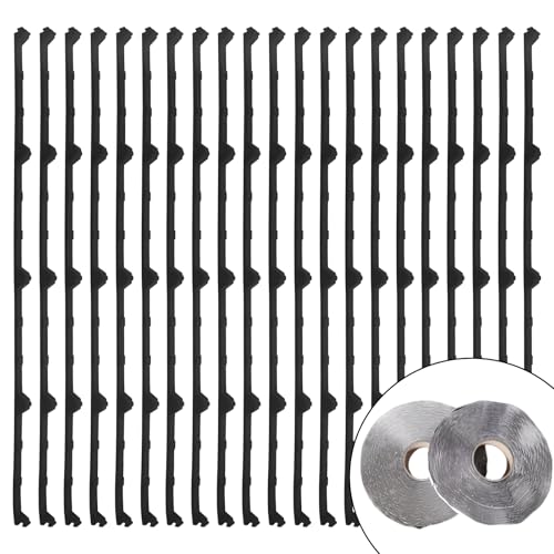 Swess 9in Inside Classic Rib Profile Foam Metal Roof Closure Strips Panel Foam Closure Strips 9 Fit for Metal Roofing R Panels 3 FT Long Roof Sheets Seal Insulation(20 Pcs)