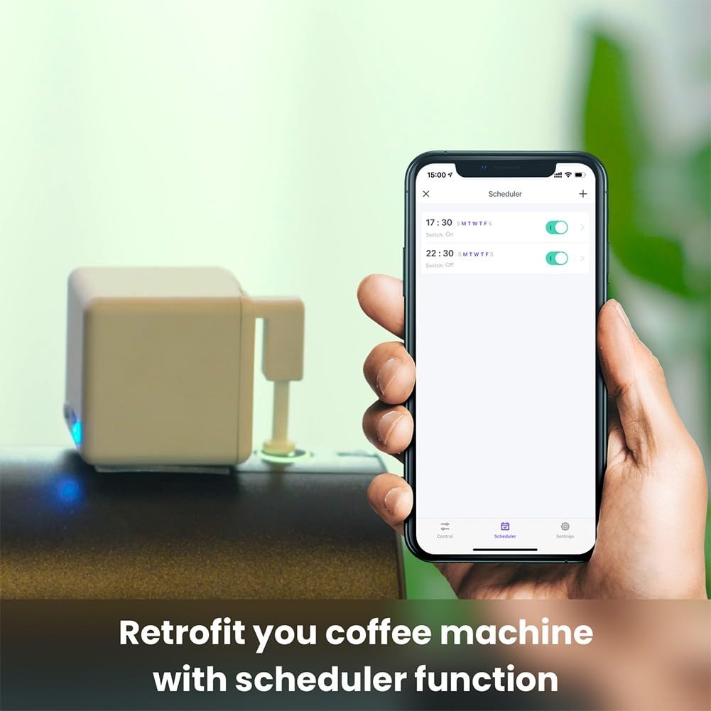 Minhe Robot de dedo inteligente para Tuya Control remoto Botón de aplicación y control de voz, automatización de temporización, dispositivo de interruptor inalámbrico para electrodomésticos, oficina