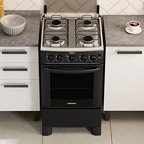 Fogão de Piso Itatiaia Star 4 Bocas com Acendimento Automático