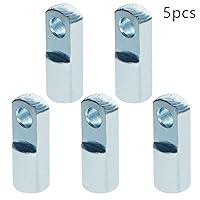 Vista 2 de Jutagoss Varilla del cilindro de aire de 5 piezas, extremo de horquilla 2.047 in longitud M10x1.25 rosca hembra conector Y