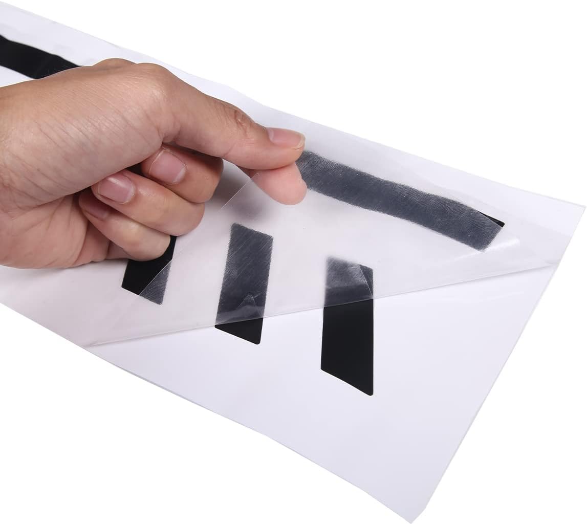 LLKUANG Polyvinyl Chloride Body Side Molding Trim Door Decal Stickers Fit for Toyot@ Tundra 2022 2023,Body Side Skirt Door Edge Stickers-4PCS(Style B)