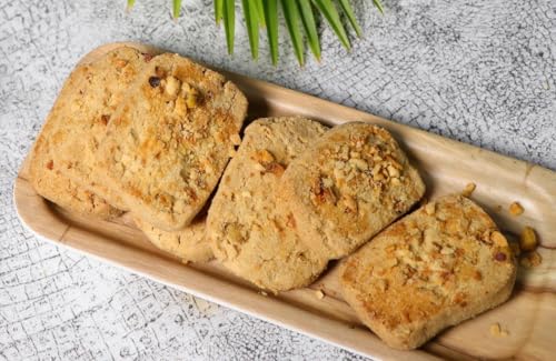 Image of Kaju Pista (Pack Of 1) || Eggless Cookies | High Protein & Fibre | Healthy | No additives & Preservatives | Cashew | Pista (Pack of 1)