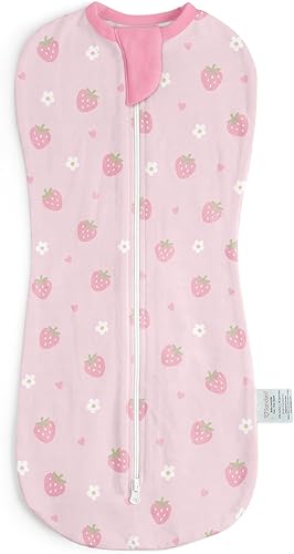 Miniatura 22 de Envolvente para bebé de 0-2 meses, saco de dormir de algodón con cremallera para brazos adentro, mantas vestibles envolventes para bebés recién