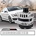 0125711030 Alternator Compatible with 2014-2019 Mercedes-Benz CLA250, 2015-2020 GLA250 2L 12V 150A 5-Groove Clutch Pulley Clockwise Replace # 0125711055