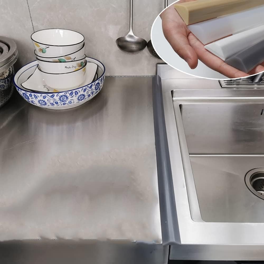 Barrera de Agua para Ducha，Barrera Agua Ducha Silicona, Juntas para mamparas de ducha, juntas de silicona para suelos de habitaciones húmedas, juntas inferiores de puertas flexibles, diques de umbral