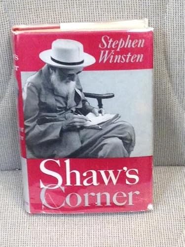 Rare Shaw'S Corner [Hardcover] Stephen Winsten B09S3FF7YT Book Cover